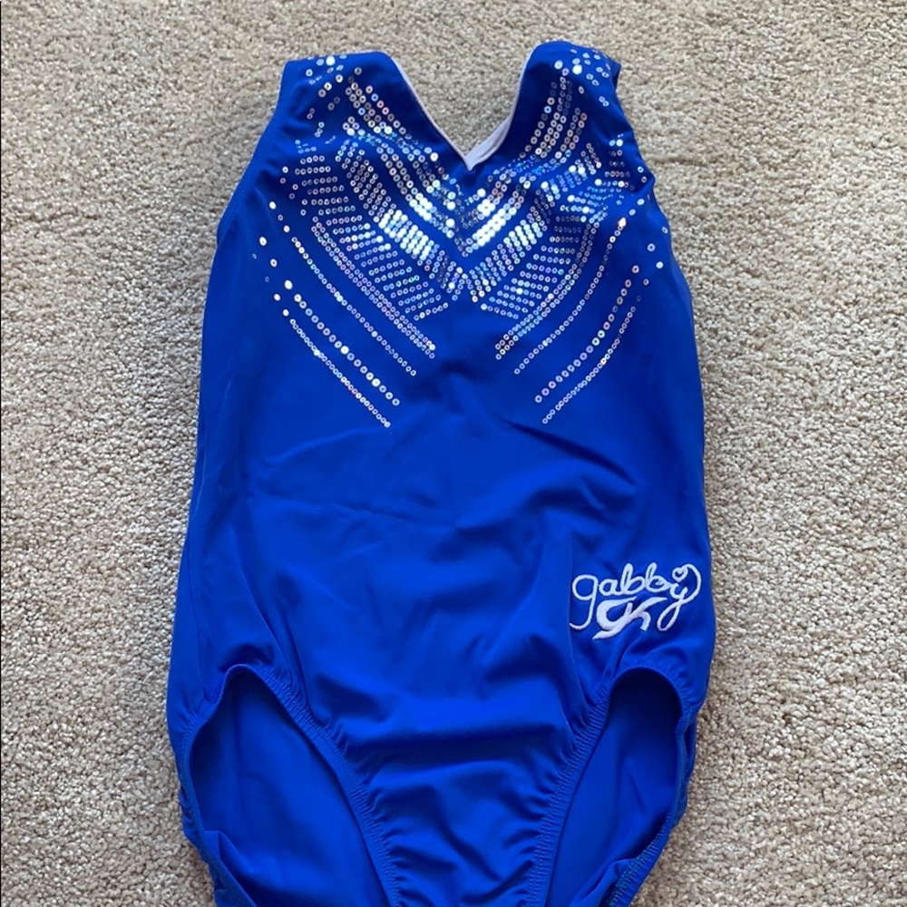 Gabby Douglas GK elite gymnastics leotard